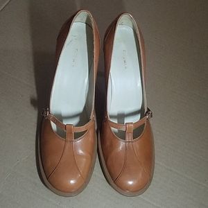 Max Azria BCBGirls Leather Stiletto Heels